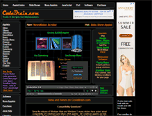 Tablet Screenshot of codebrain.com